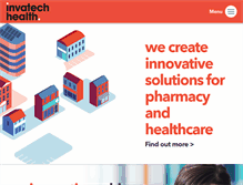 Tablet Screenshot of invatechhealth.com